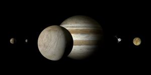 Jupiter und seine Monde